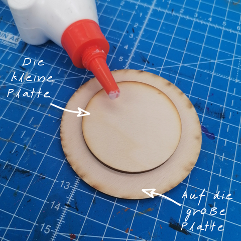 Tischplatten kleben
