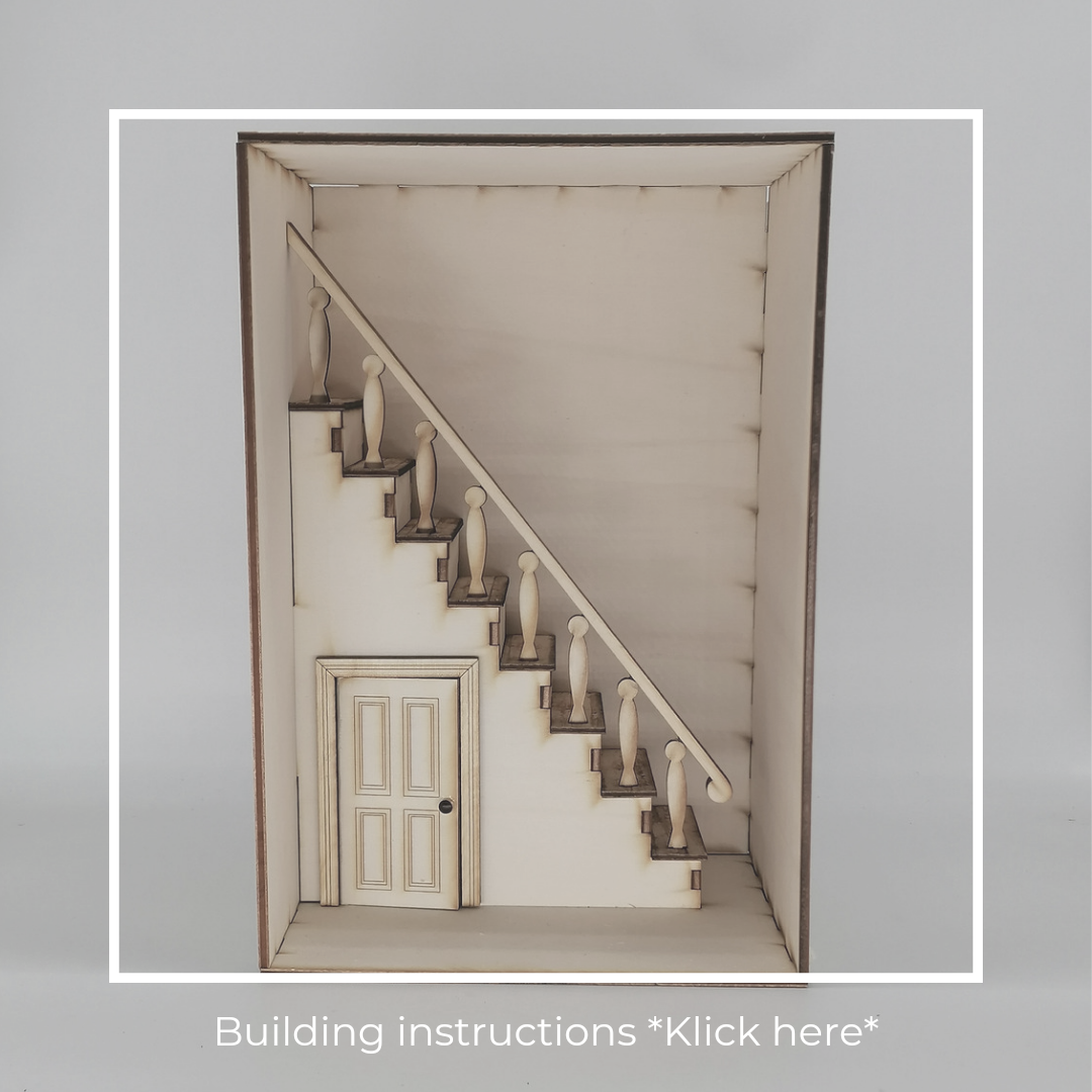 Bauanleitung Zimmer unter der Treppe