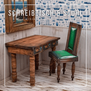 Schreibtisch und Stuhl