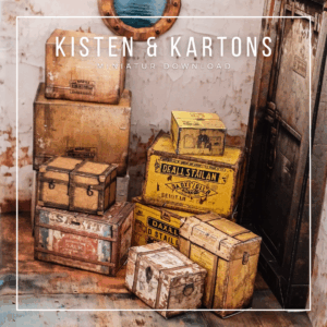 Kisten und Kartons im Maßstab 1:12 zum Drucken und Basteln